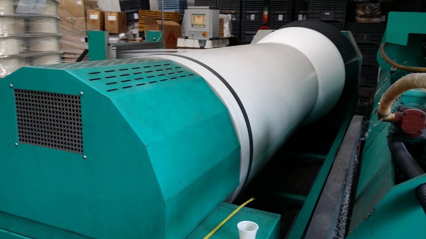 Karl Mayer Opt-O-Matic sectional warping - sold used textile machine
